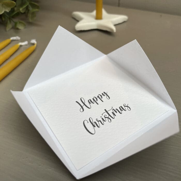 Advent Candles Pop-up Inner Card