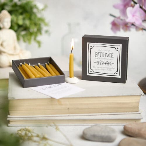 The Power of Patience Candles